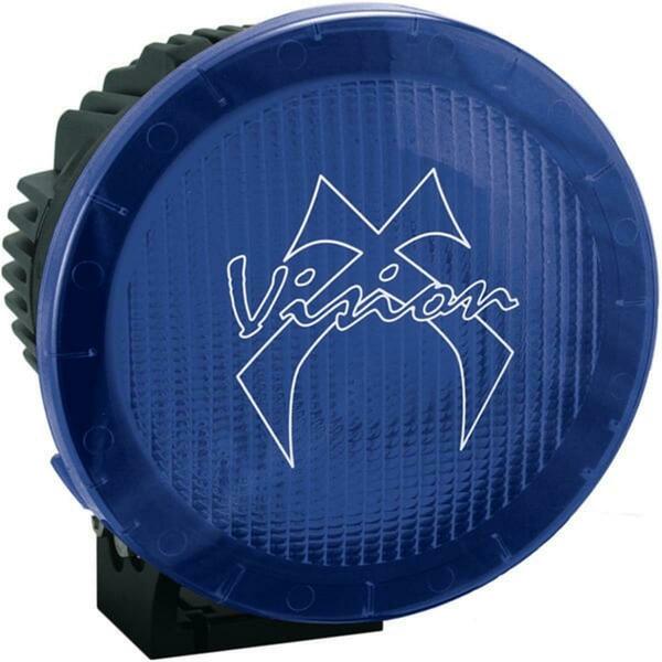 Vision X Lighting 9890111 8.7 in. Cannon Pcv Cover Blue Wide Flood PCV-8500BWF
